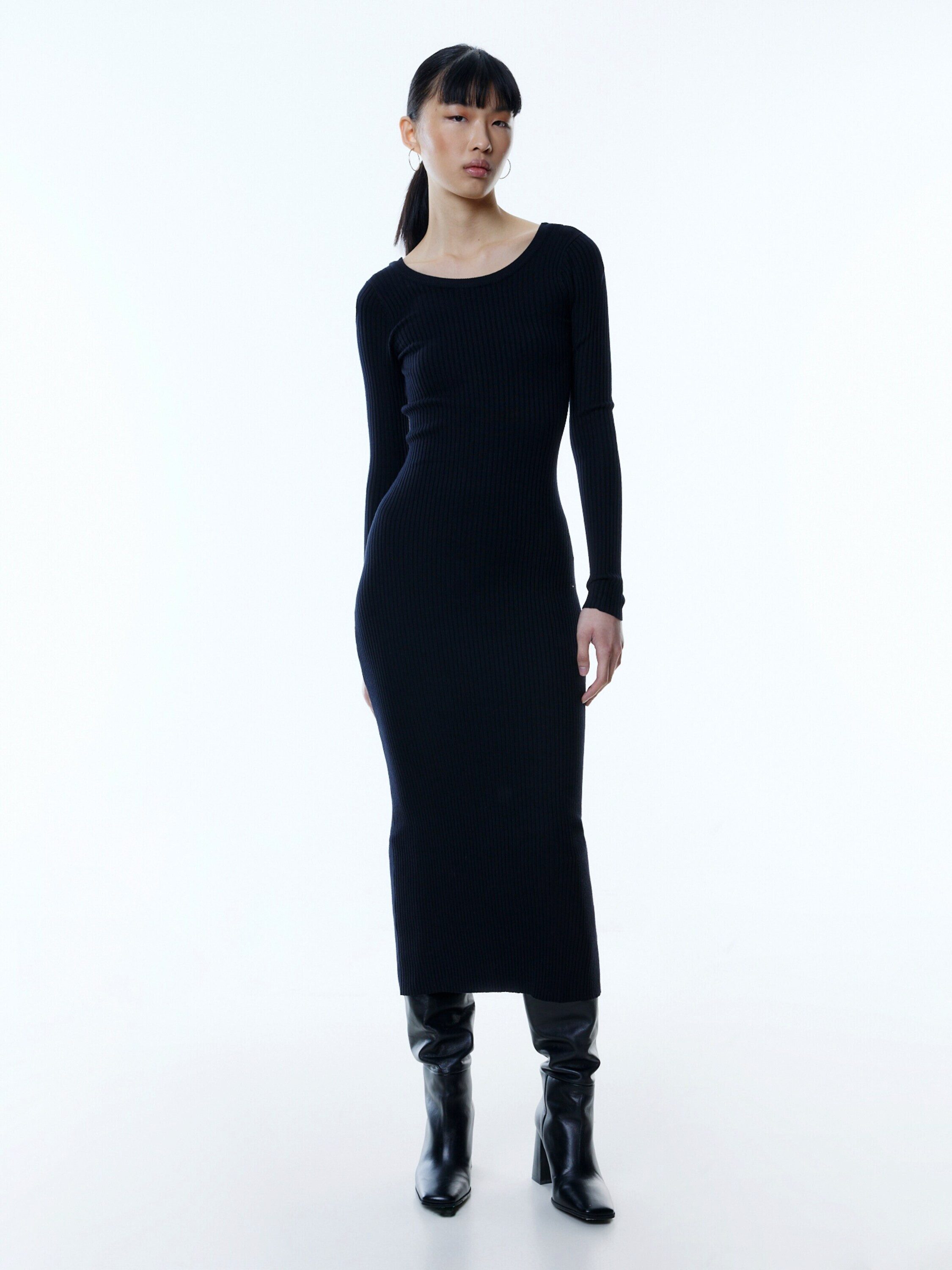 EDITED Strickkleid Oline (1-tlg) Rückenfrei