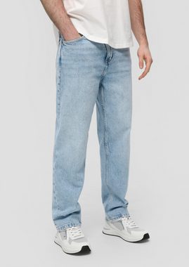 QS Stoffhose Jeans / Loose Fit / Mid Rise / Straight Leg