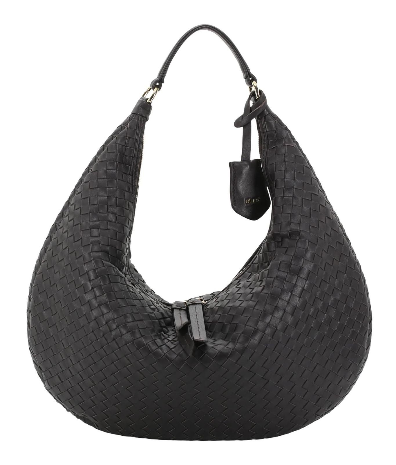 Abro Schultertasche Hobo Bag Nana, aus echtem Leder