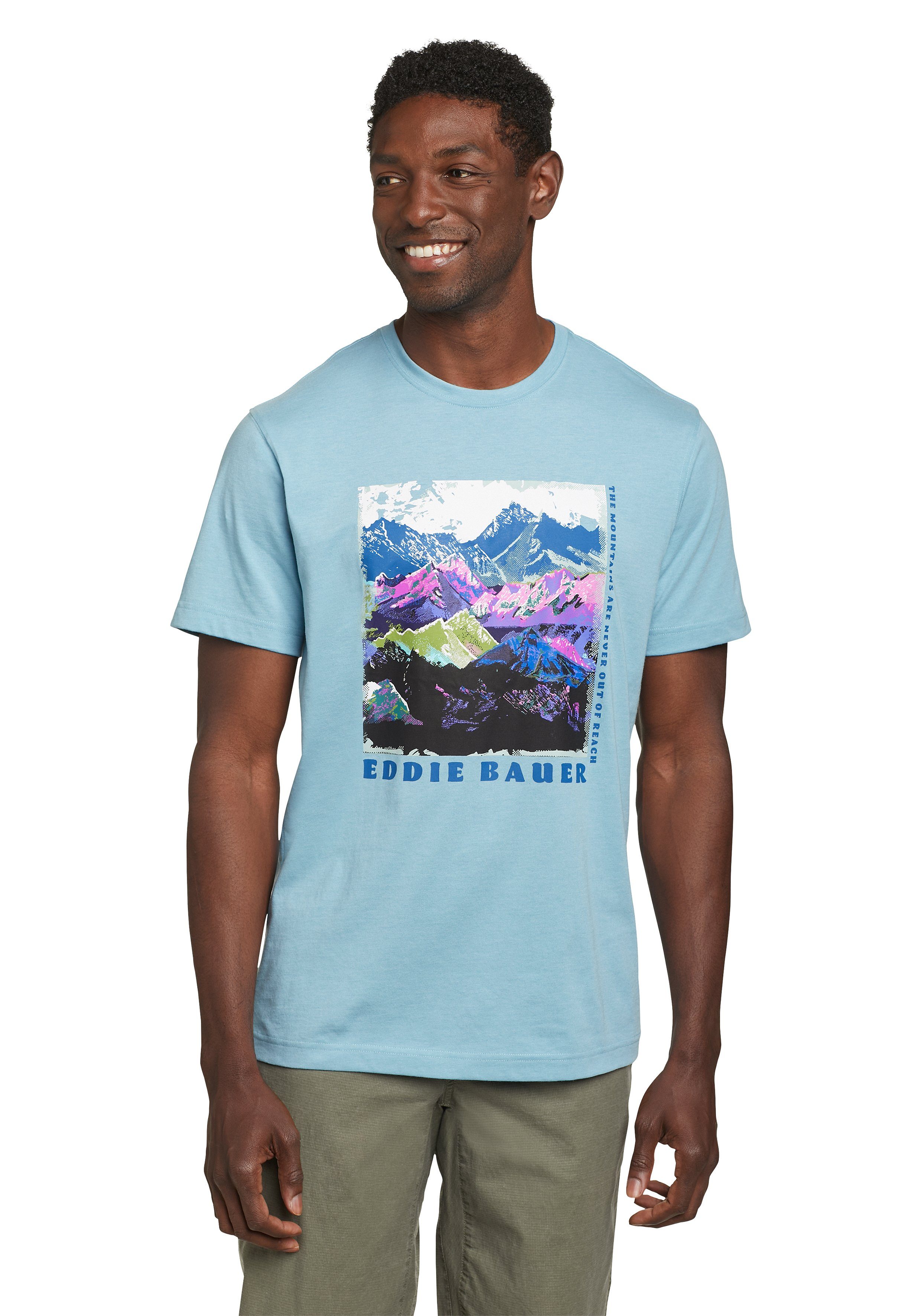 Bauer Mountain - T-Shirt Graphic T-Shirt Eddie