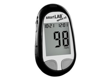 smartLAB Blutzuckermessgerät smartLAB sprint nG Blutzuckermessgerät Bundel mg/dL mit 50 Teststreife