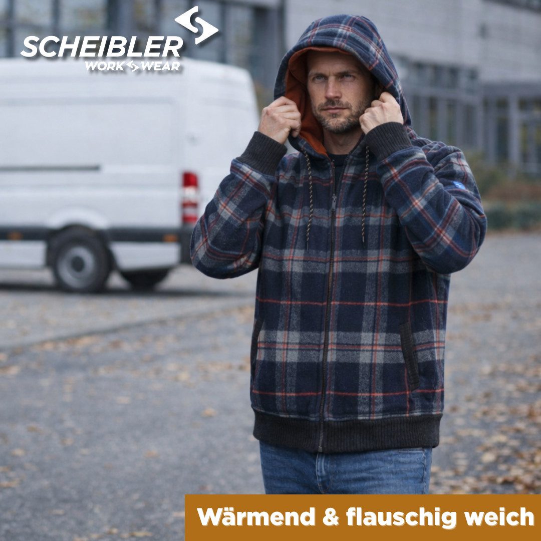 SCHEIBLER WORKWEAR Kapuzenstrickjacke Thermojacke Curris