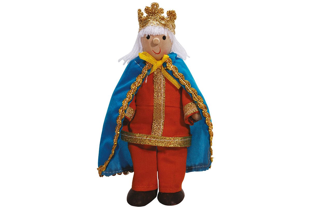 Winzlinge Biegepuppe König (1-tlg)