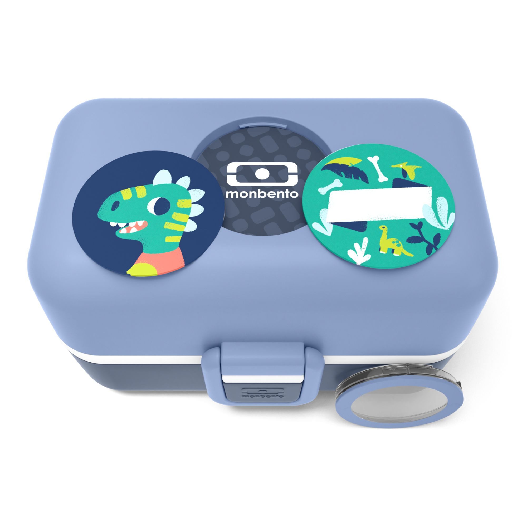 Monbento Lunchbox Kinder TRESOR 16 x 9.2cm Blau Lunch Bentobox 0.8L