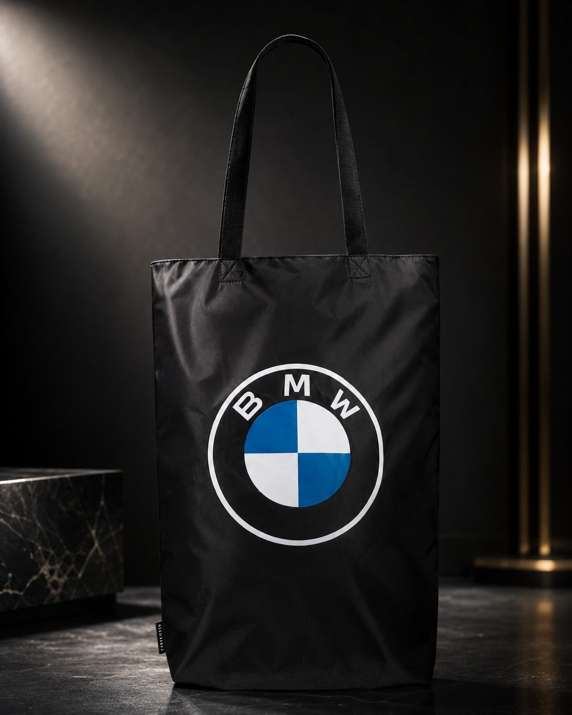 BMW Shopper BMW Shopper Schwarz Tasche mit großem BMW Logo Einkaufstasche (1-tlg)