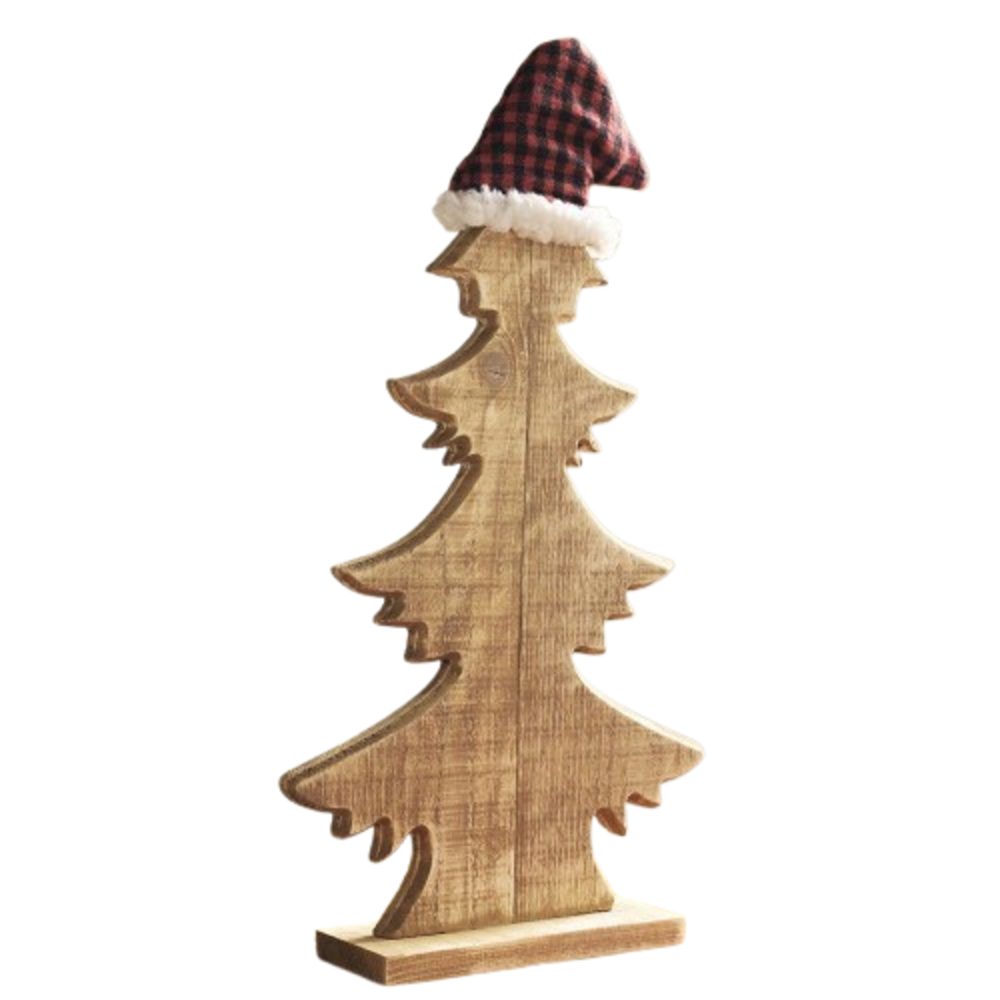 Home-trends24.de Weihnachtsfigur Tanne Zipfelmütze Weihnachtsfigur Tannenba günstig online kaufen