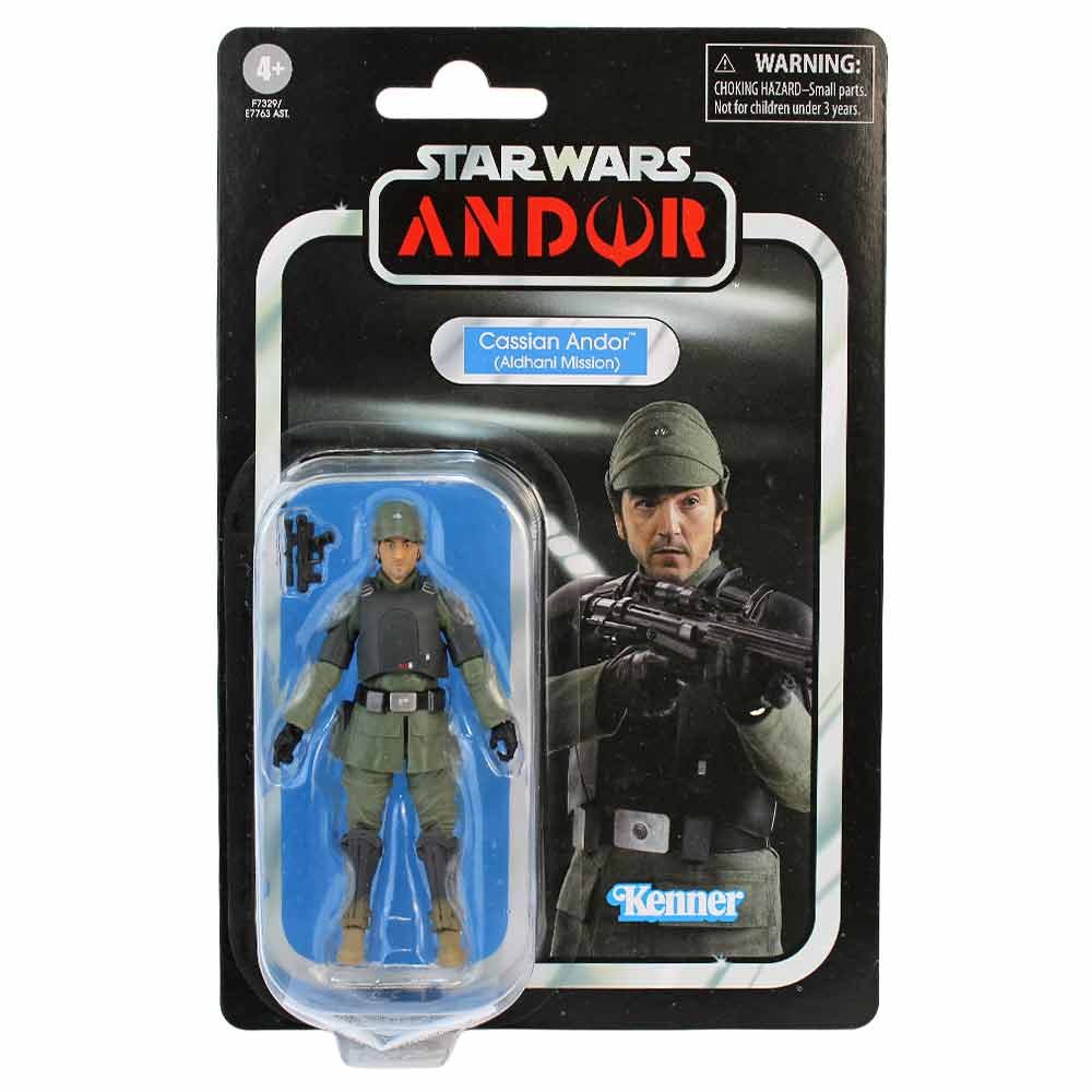 Hasbro Actionfigur Star Wars Andor Retro Figur "Cassian Andor", (1-tlg)