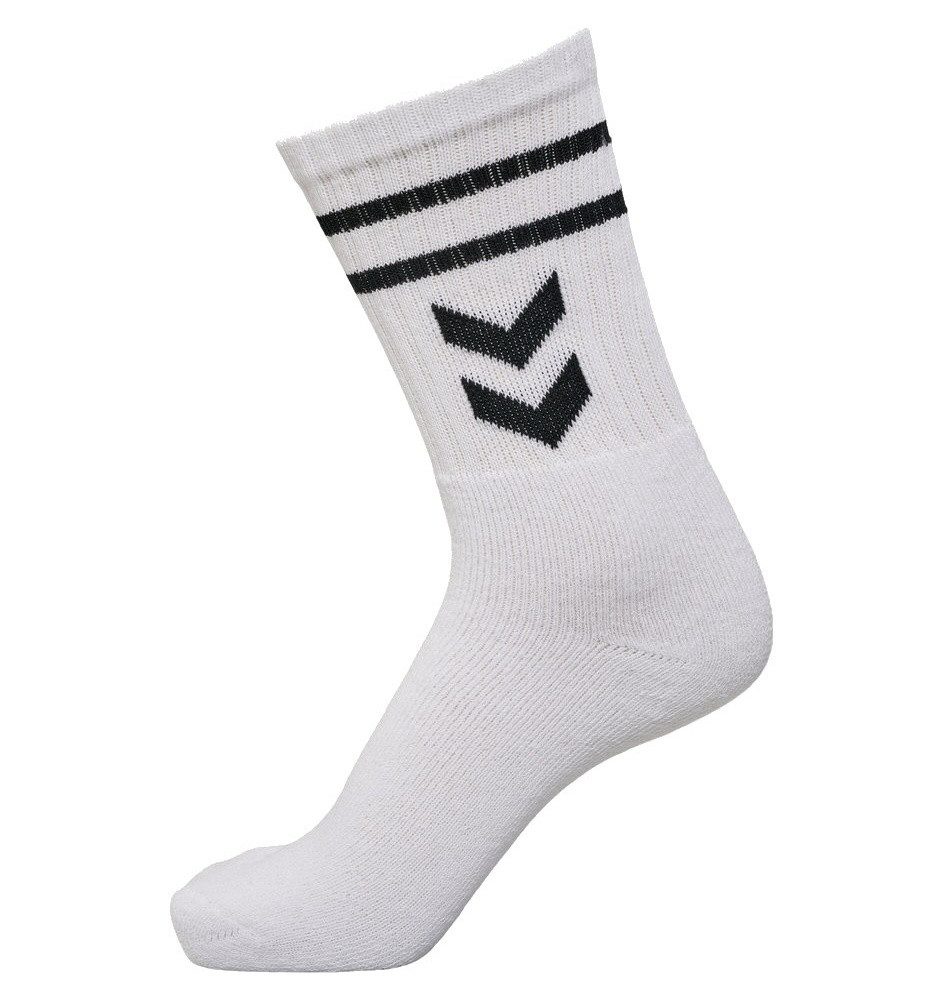 hummel Sportsocken Crew weiss/grau/dunkelblau - 3 günstig online kaufen