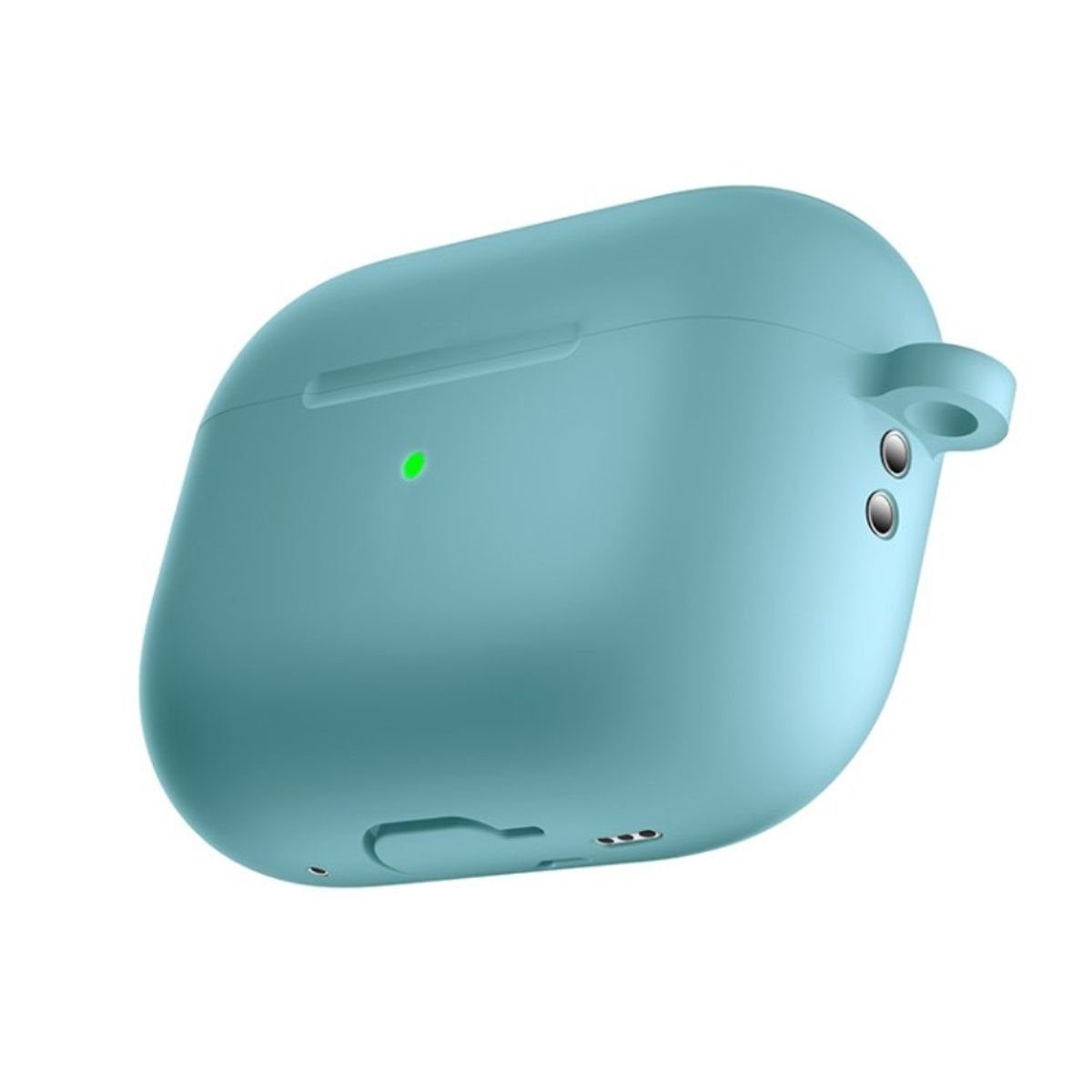 CoverKingz Kopfhörer-Schutzhülle Hülle für Apple AirPods Pro 2 Silikon Case Cover Etui Bumper, Ladecase Tasche stoßfest Silikonhülle Schutztasche Silikoncase