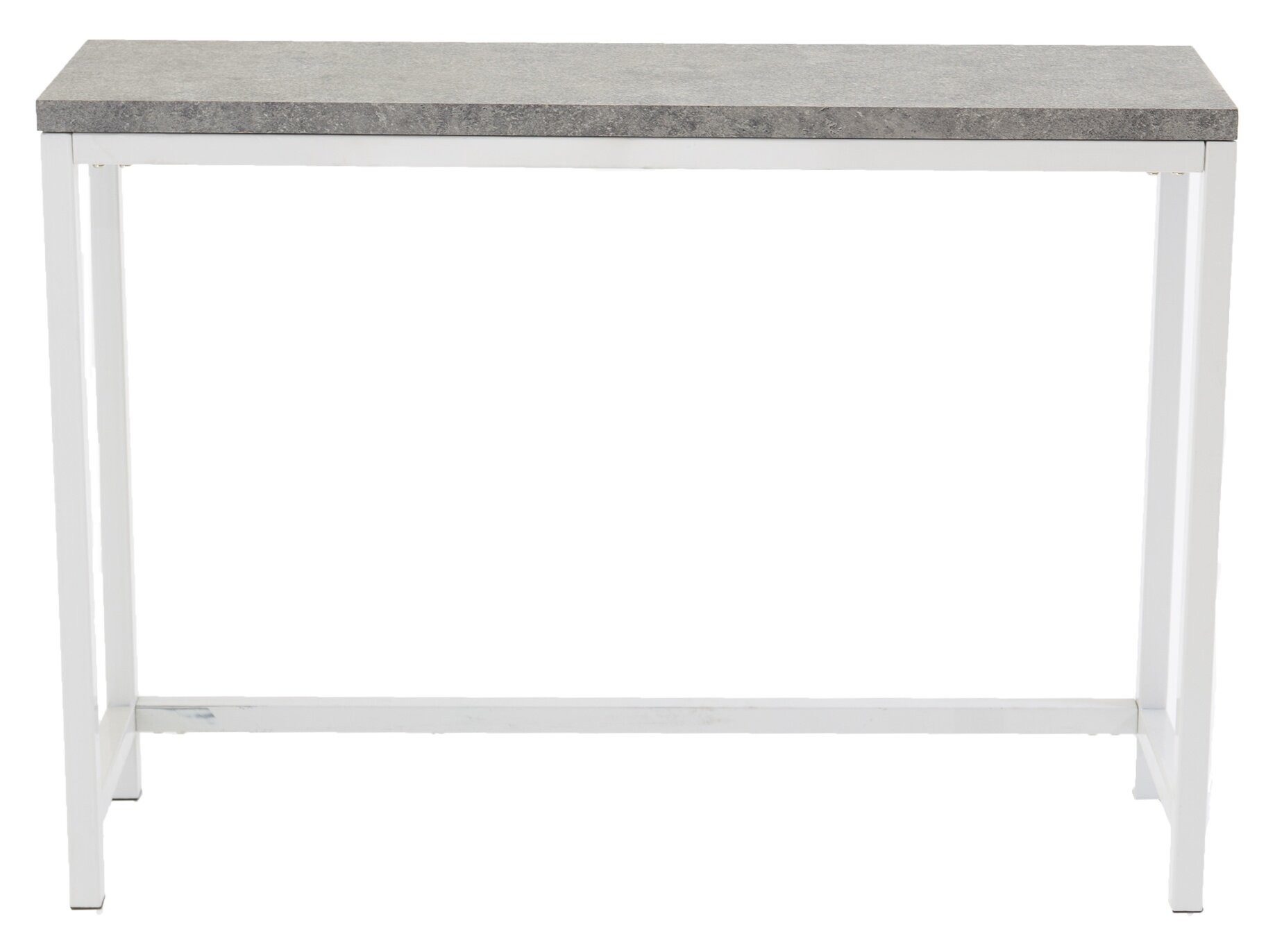 Venture Home Beistelltisch Rise, schmaler hoher Beistelltisch, 110 × 30 cm, Ablagetisch, Stahl, schmal, hoch, modern, schlicht