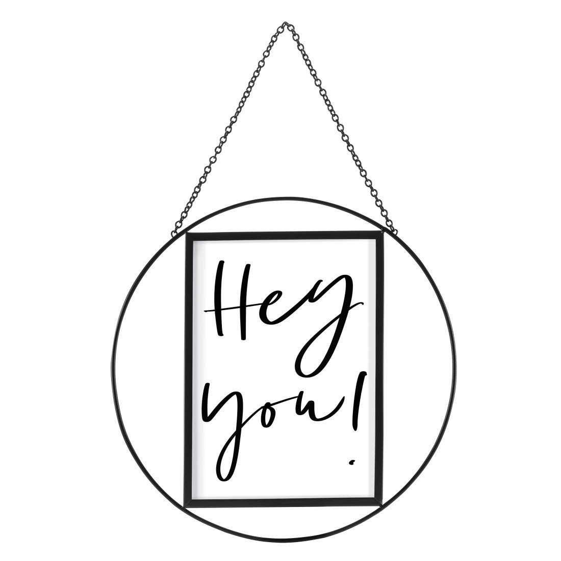 Hama Portraitrahmen Porträtrahmen für 13 x 18 cm schwarz, rund, Hochformat, günstig online kaufen