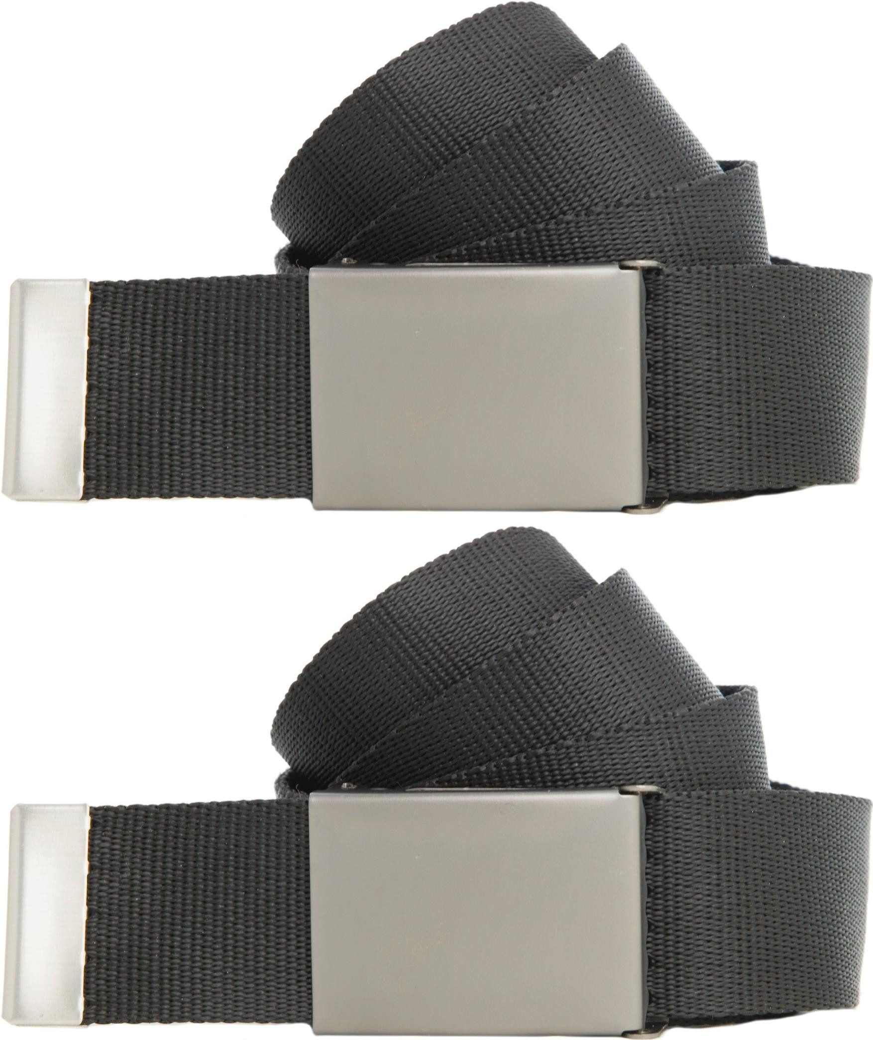 shenky Stoffgürtel 2 Stück Schwarzer Gürtel günstig online kaufen
