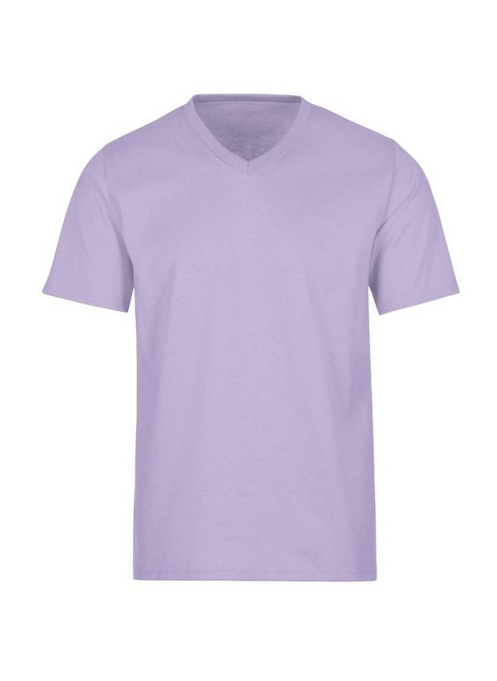 Trigema T-Shirt TRIGEMA V-Shirt DELUXE Baumwolle, Klassischer Schnitt Unisex
