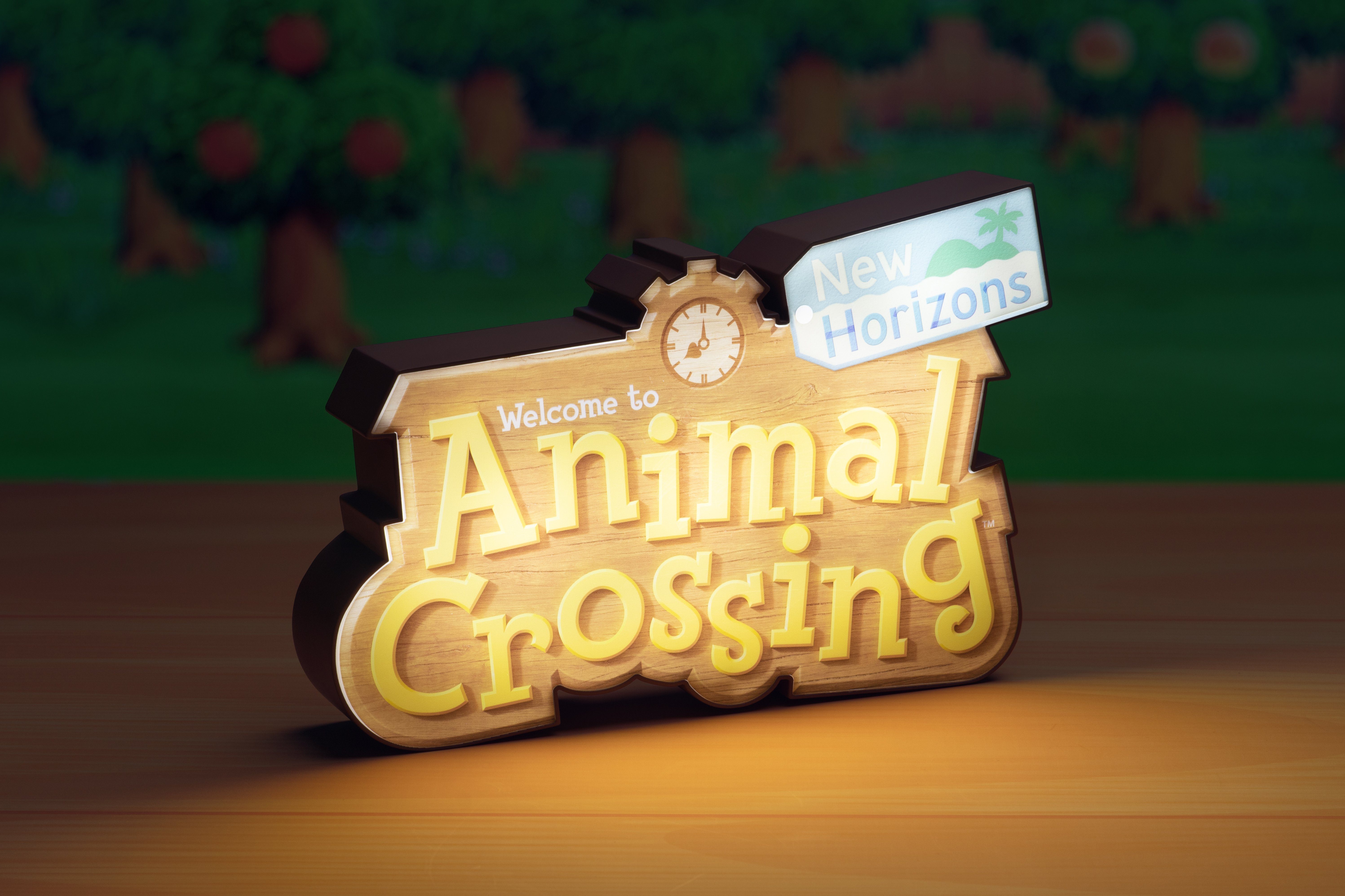 Paladone LED Dekolicht Animal Crossing Leuchte Logo