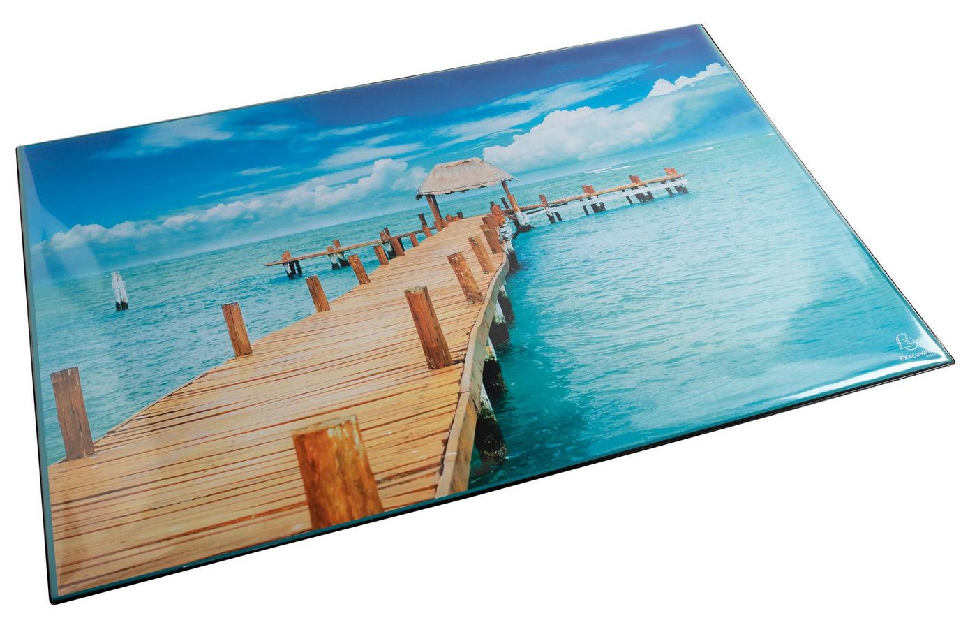 Thumbnail - EXACOMPTA Schreibtischunterlage 10x Schreibunterlage 37,5x57,5 cm, fest, PVC, Sea - Motiv - 29794E