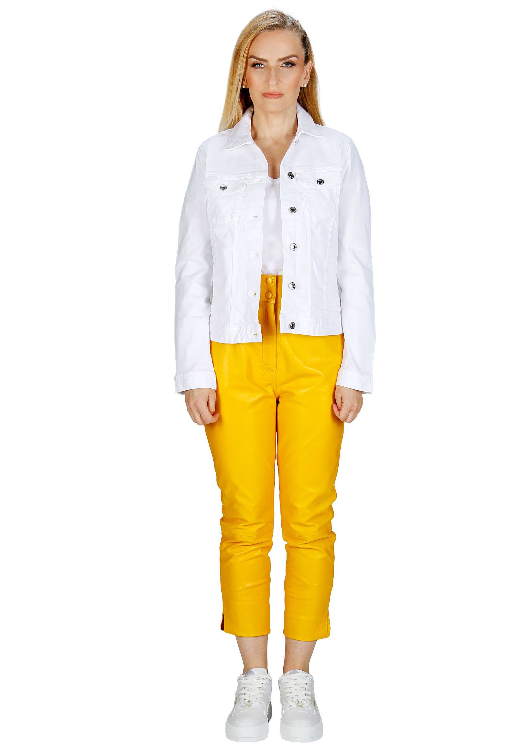 Gelbe Lederhosen für Damen online kaufen | OTTO