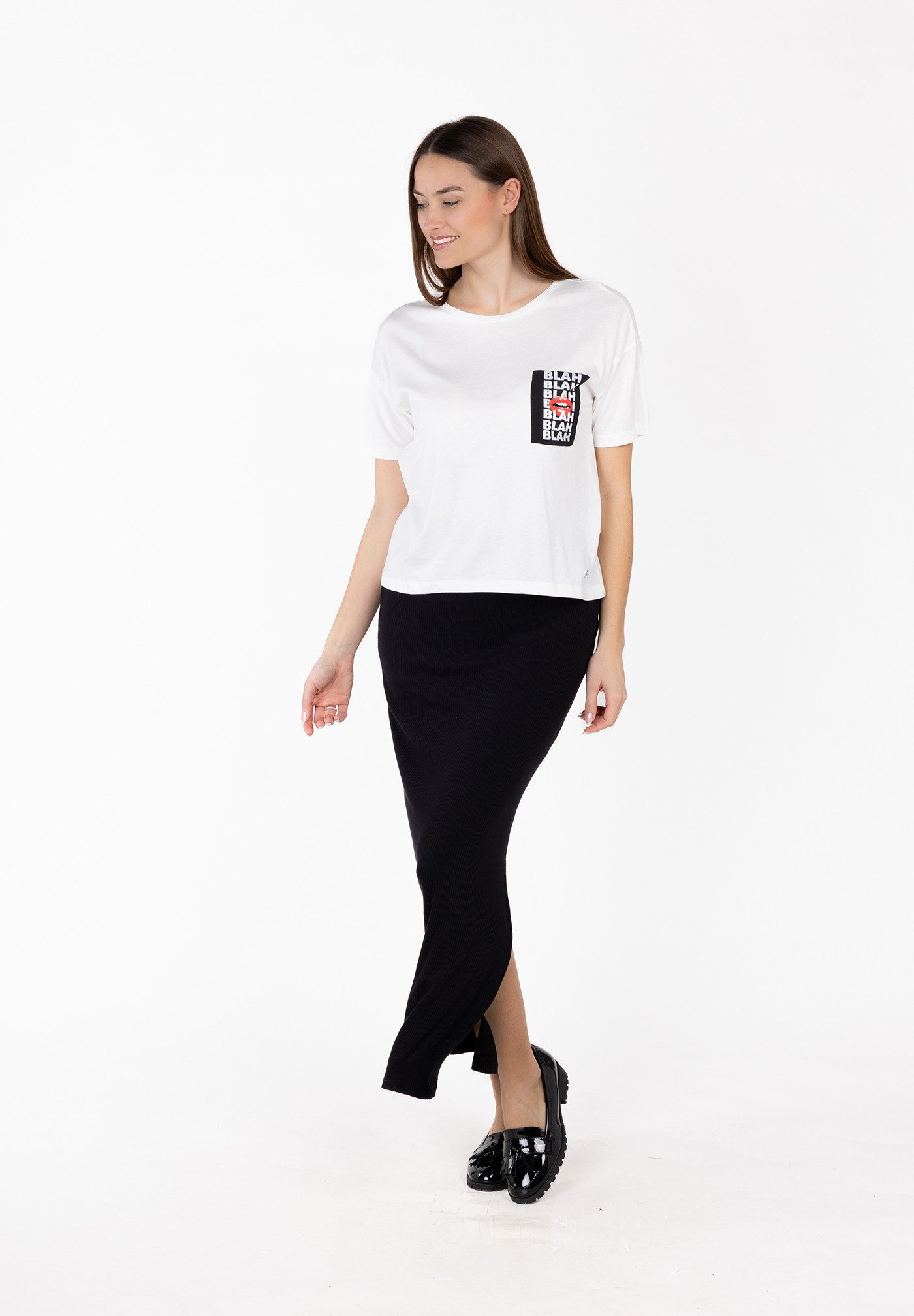 Key Largo T-Shirt WT BLAH round (1er)