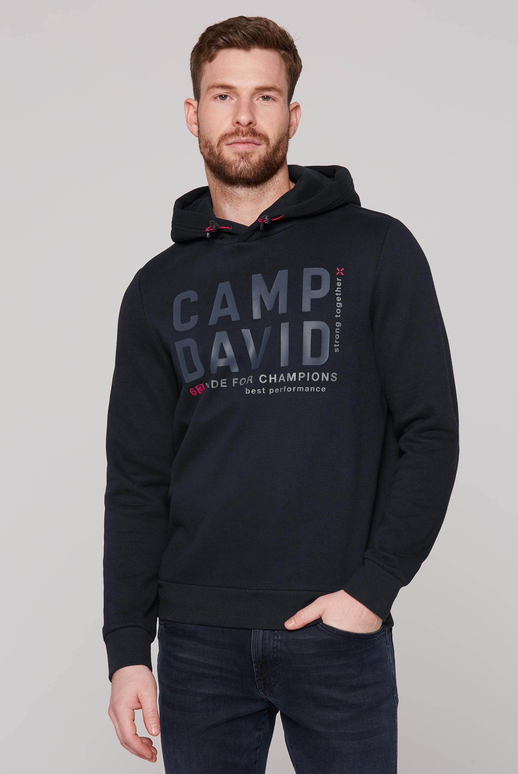 CAMP DAVID Kapuzensweatshirt, mit weicher Innenseite günstig online kaufen