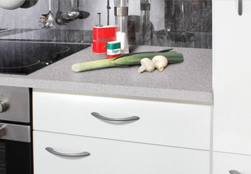 wiho Küchen Küchenzeile Valencia, Set 2, mit E-Geräten, Breite 280 cm