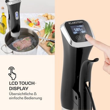 Klarstein Dampfgarer Quickstick Sous Vide Garer, 1300 W