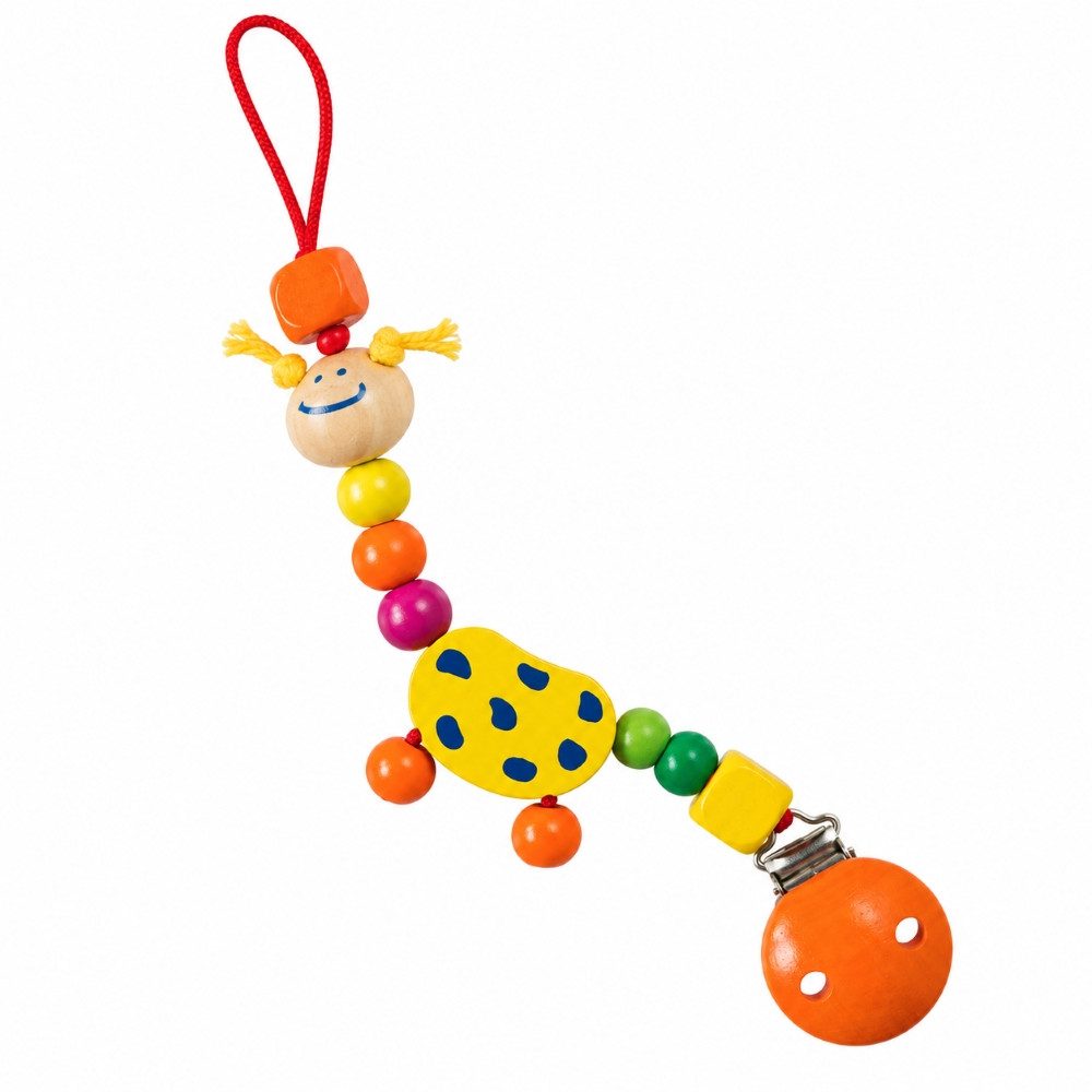 Selecta Schnullerbefestigung Selecta Schnullerkette Collini Giraffe