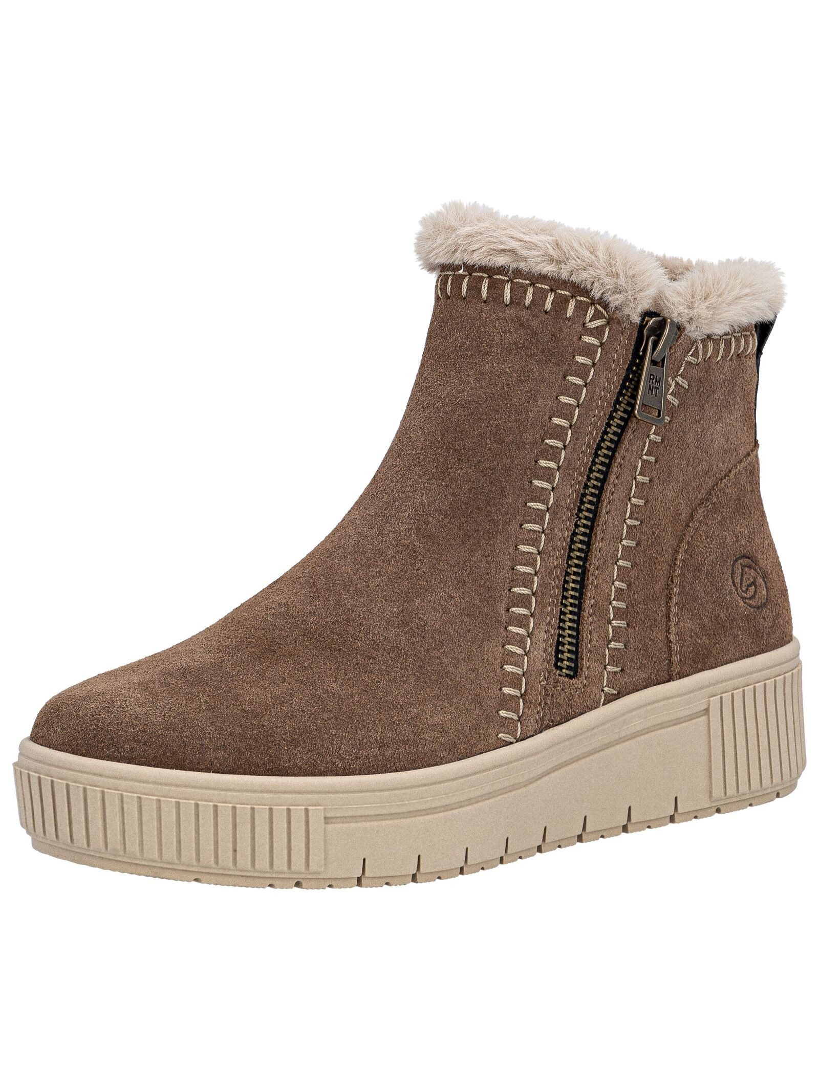 Remonte Stiefelette Leder Plateaustiefelette