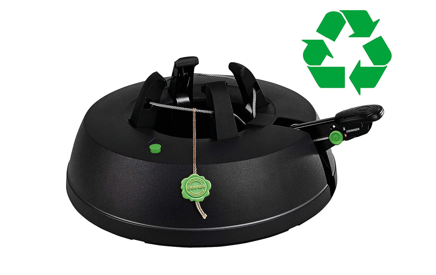 Krinner Christbaumständer KRINNER Green Line Comfort Grip S (1-tlg), Original-Rundum-Einseil-Technik