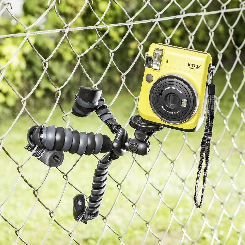 mantona DSLR (Für Smartphones GoPro, und Wasserwaage) Dreibeinstativ