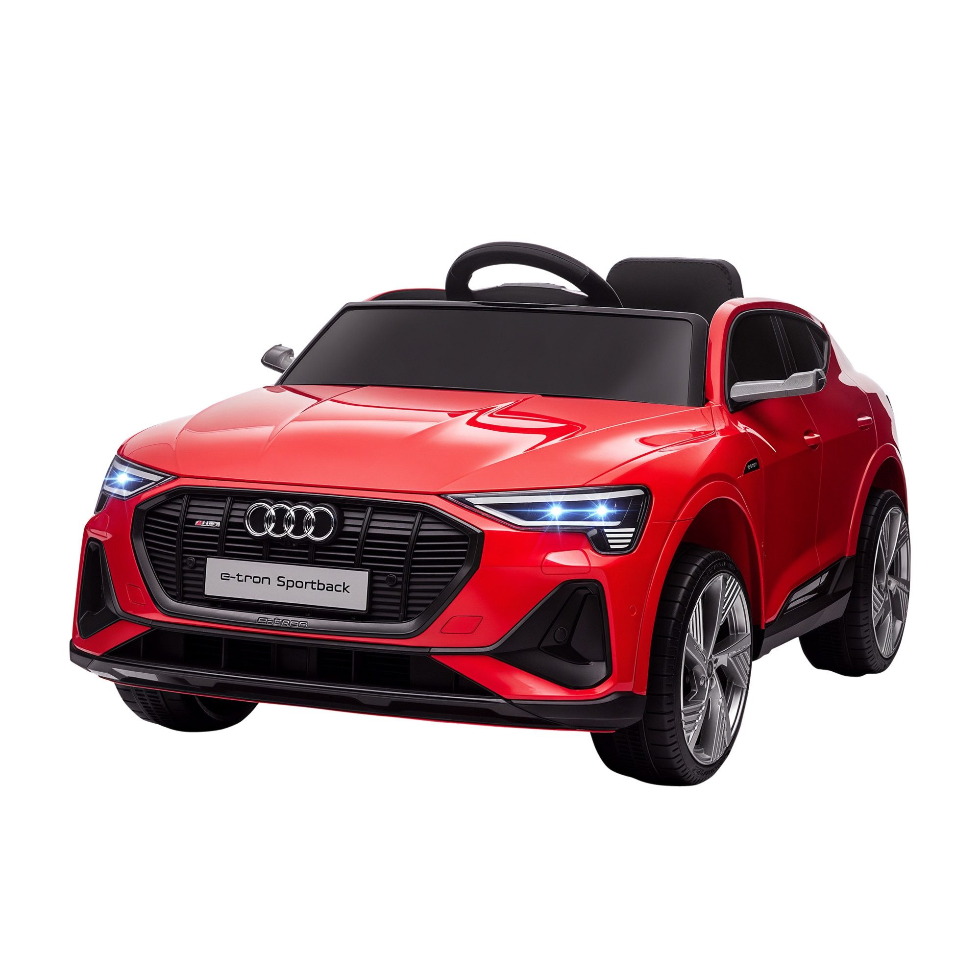 Elektro-Kinderauto 12V Audi E-tron mit Fernbedienung, Musikfunktion