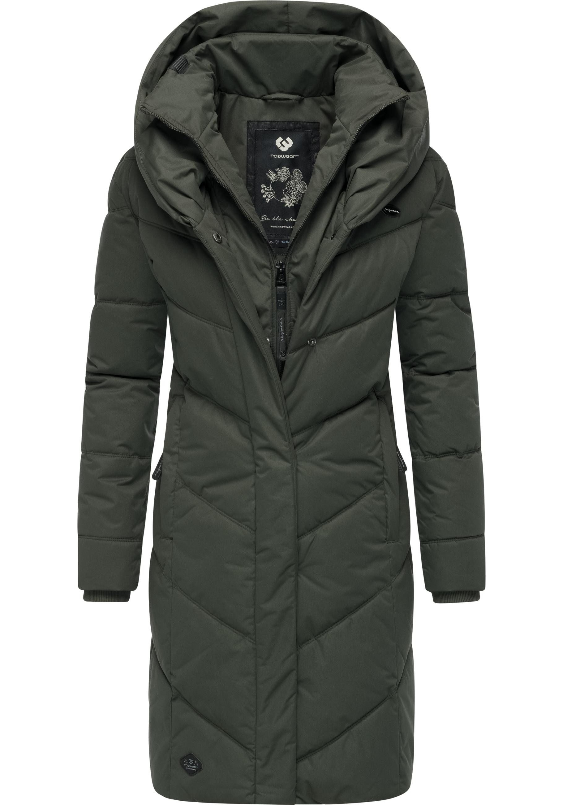Ragwear Steppmantel Natalka stylischer, gesteppter Winterparka mit