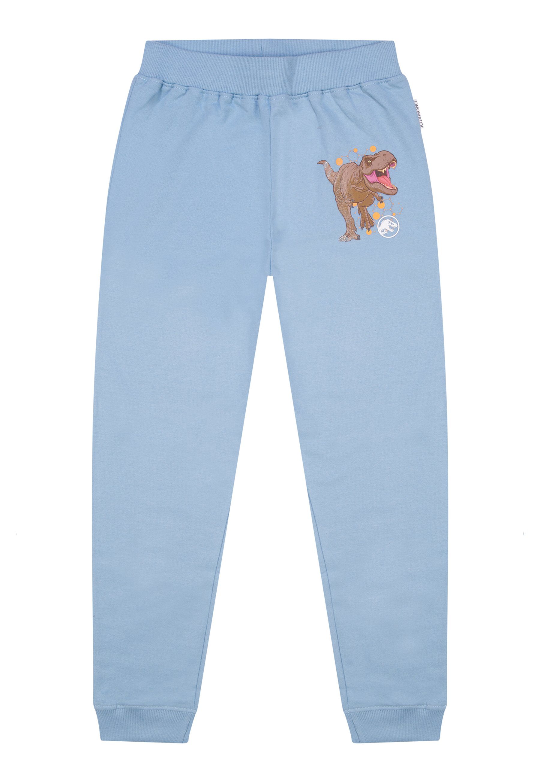 ONOMATO! Jogginghose Jurassic World T-Rex Kinder Jungen Trainingshose Freizeit Hose