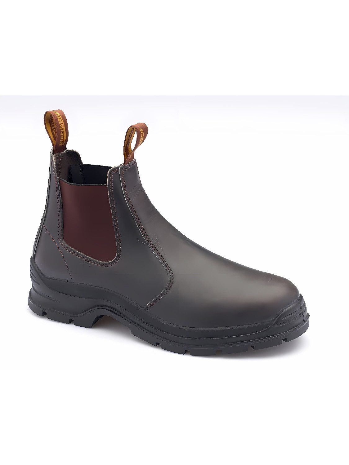 Blundstone 400 Brown Leather (Non-Safety Work Boots) Berufsschuh