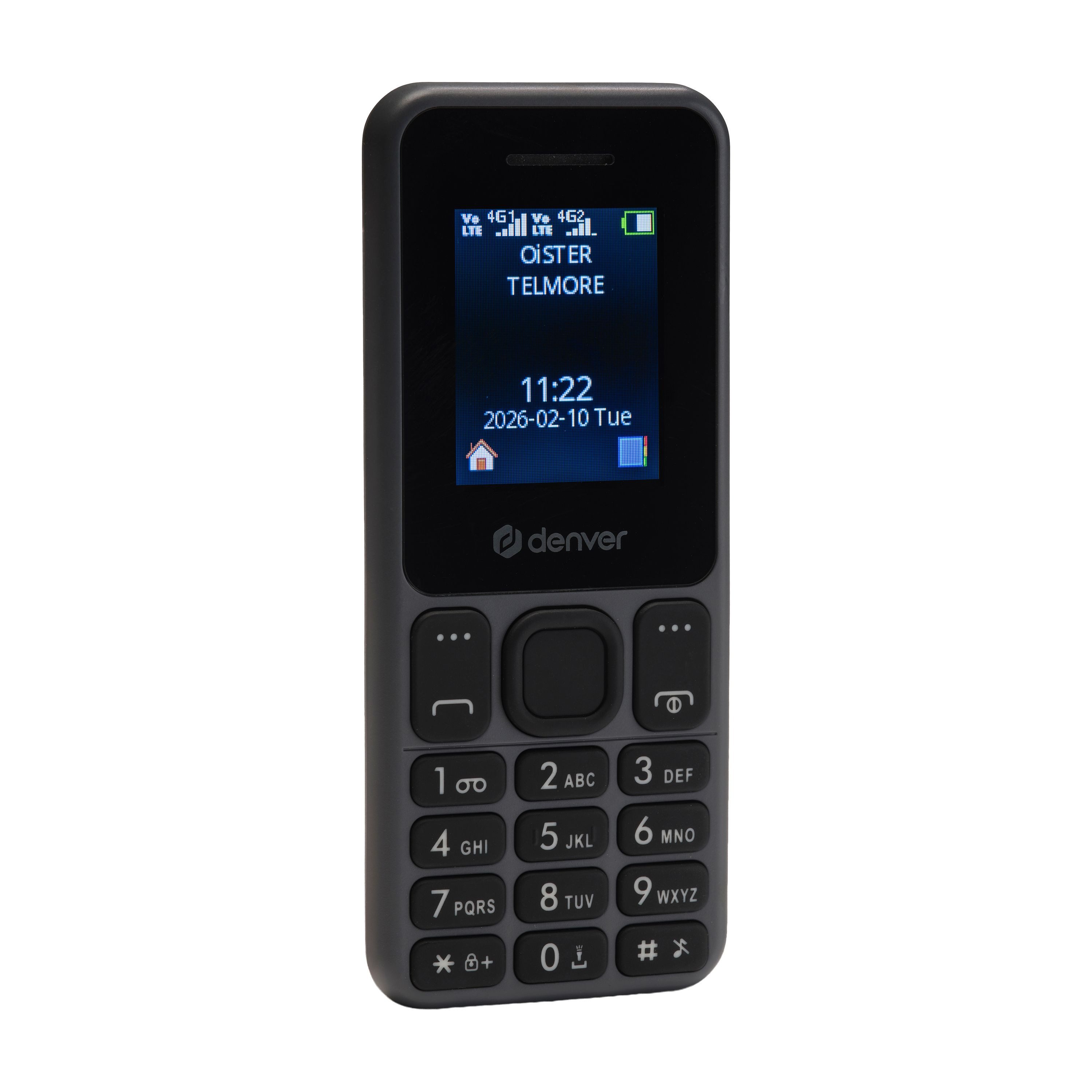 Denver Seniorenhandy (1 Zoll, Dual-SIM, Bluetooth, FM-Radio, Taschenlampe, 4G/3G/2G) – Bild 2 von 5