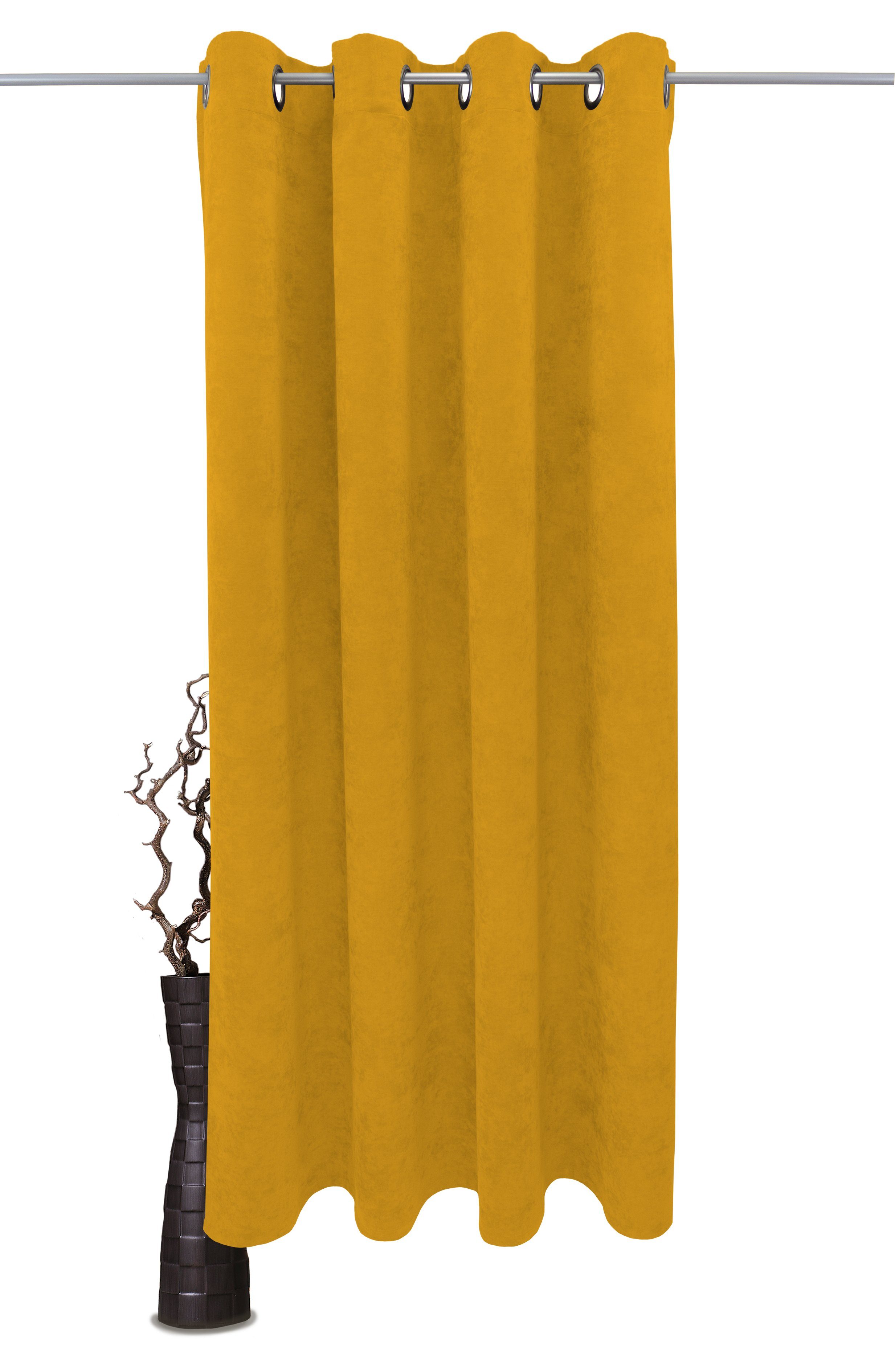 VHG Vorhang Velvet, Ösen (1 St), günstig online kaufen
