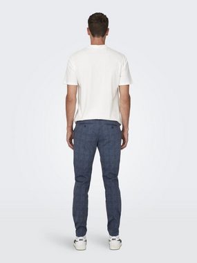 ONLY & SONS Stoffhose ONSMARK SLIM CHECK PANTS 9887 NOOS