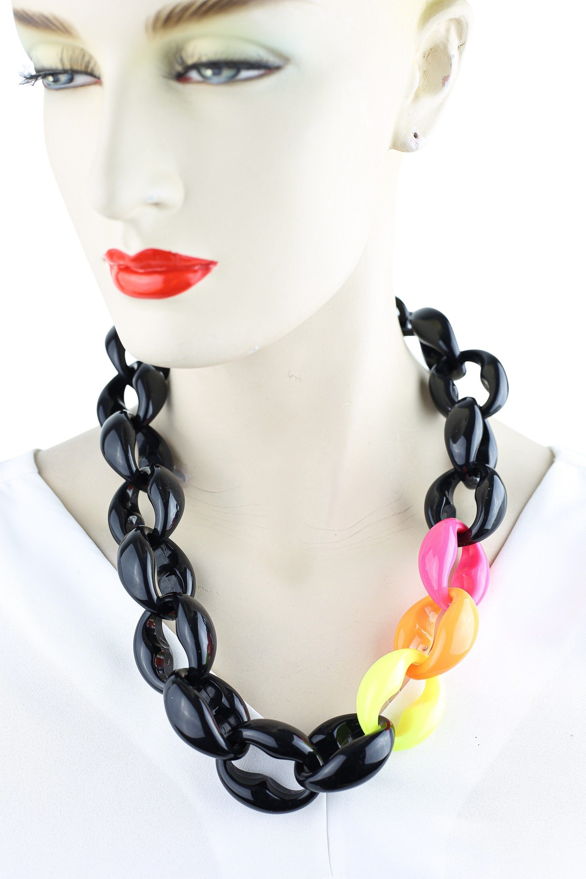 COLLEZIONE ALESSANDRO Kette mit Anhänger Ava, aus Polyesterelementen