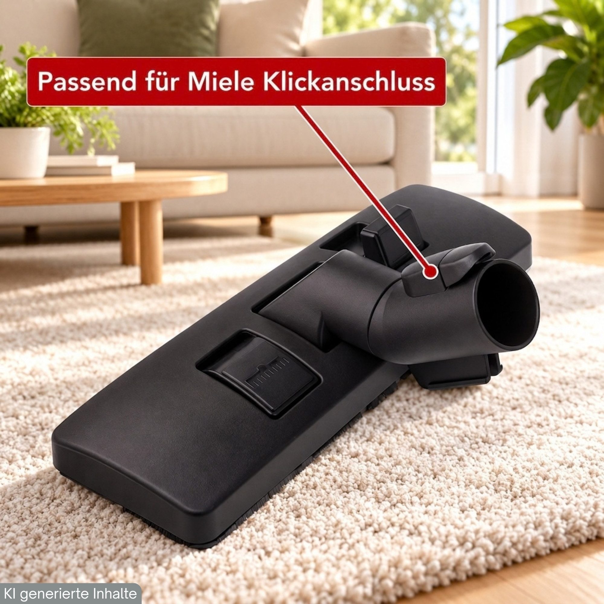 Maxorado Bodendüse Staubsauger Bodendüse für Miele Staubsaugerbürste Serie C3 C 3 C2 S7 – Bild 2 von 5