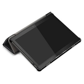 König Design Tablet-Hülle Lenovo Tab M10, Lenovo Tab M10 Schutzhülle Tablet-Hülle Schwarz
