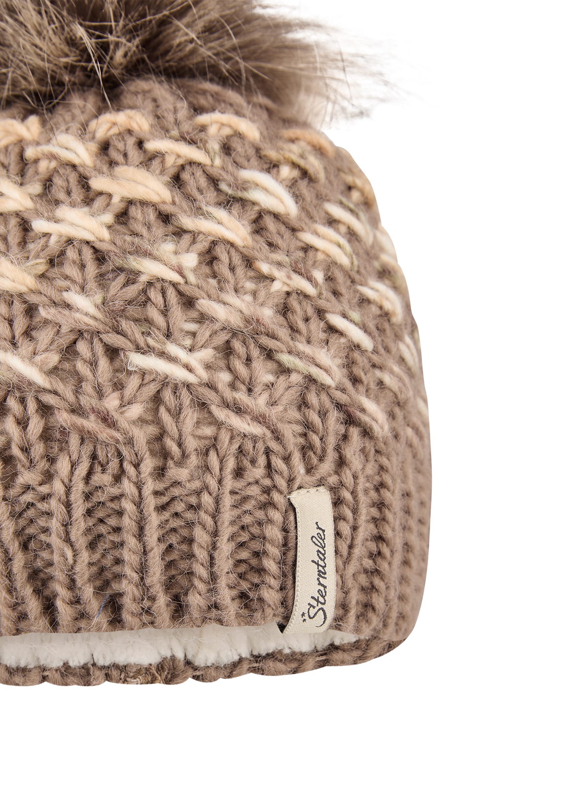 Sterntaler® Strickmütze Strickmütze Spezialgarn (1-St) – Bild 3 von 5