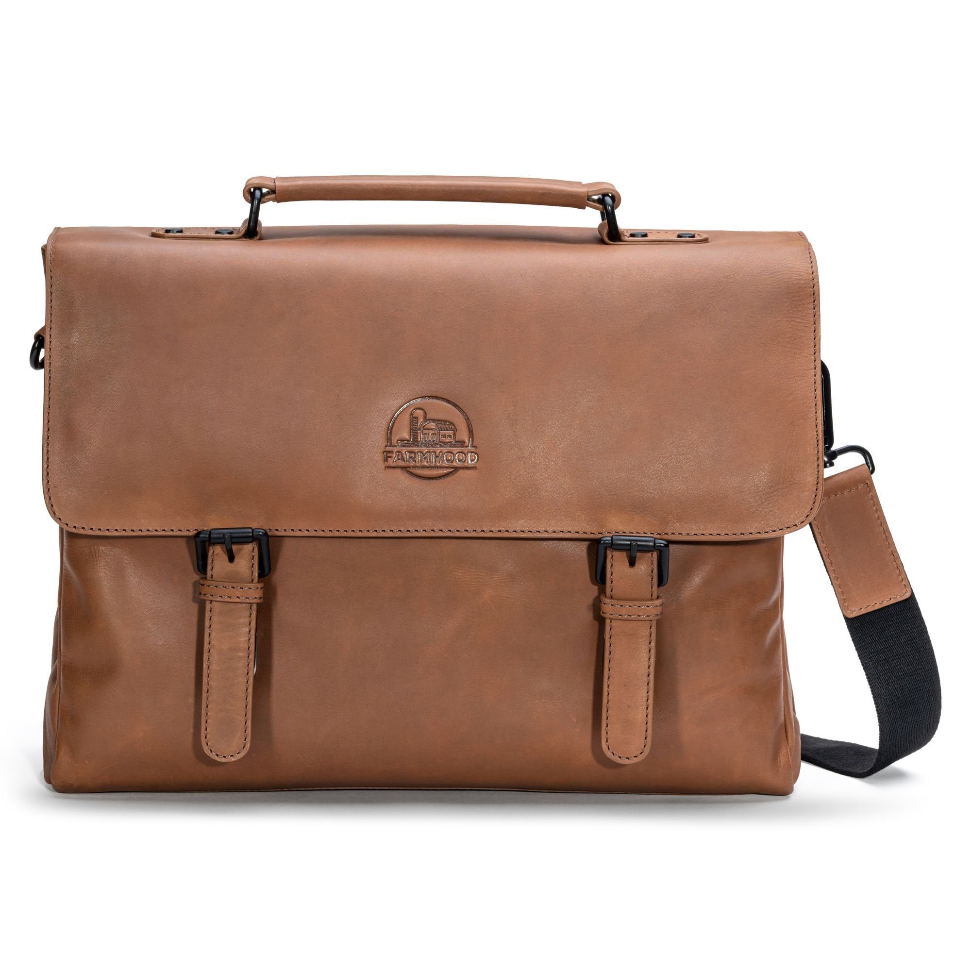 Farmhood Aktentasche Nashville, Leder günstig online kaufen