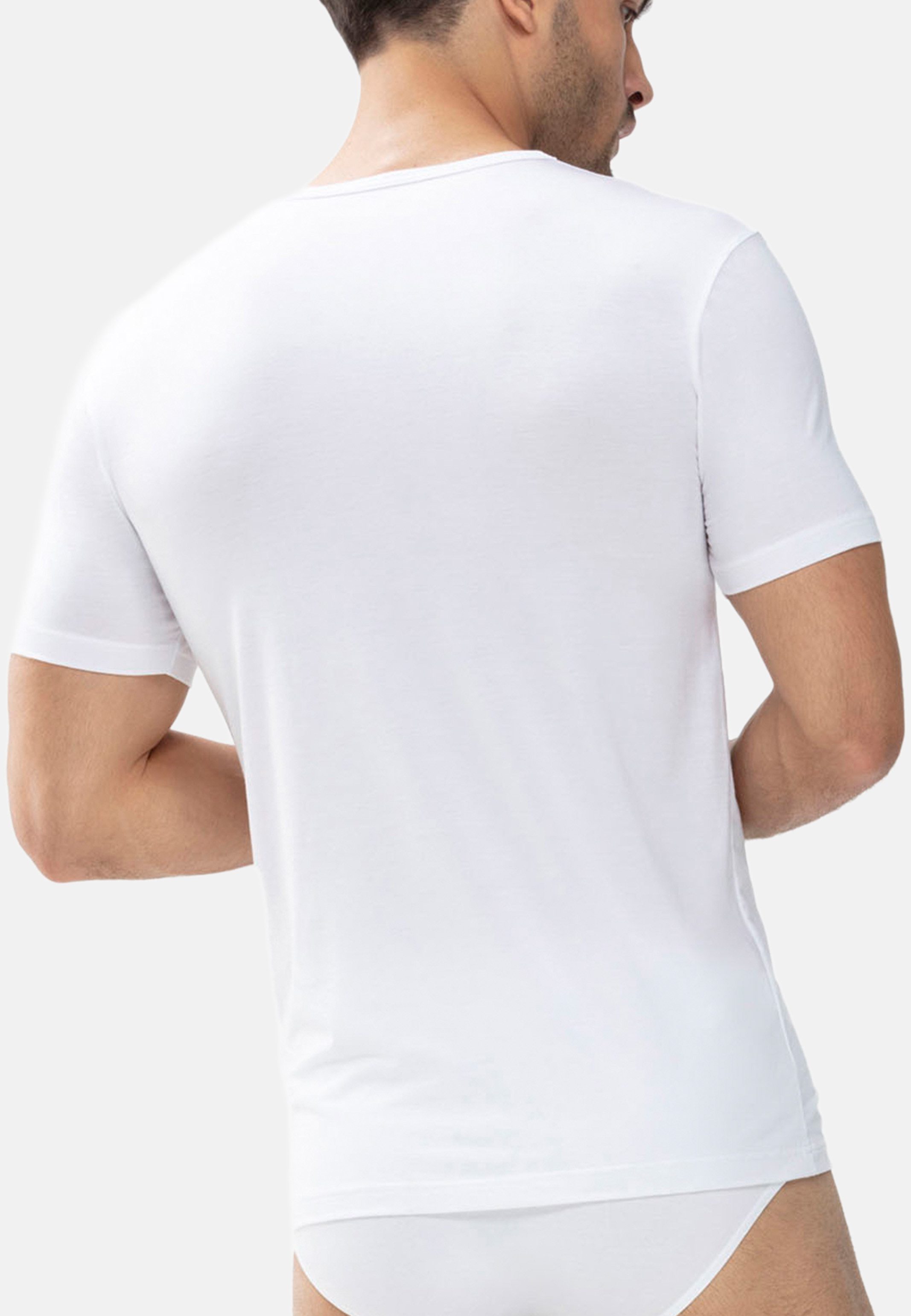 Mey Unterhemd 2er Pack Network (Spar-Set, 2-St) Unterhemd / Shirt Kurzarm - Körpernahe Passform