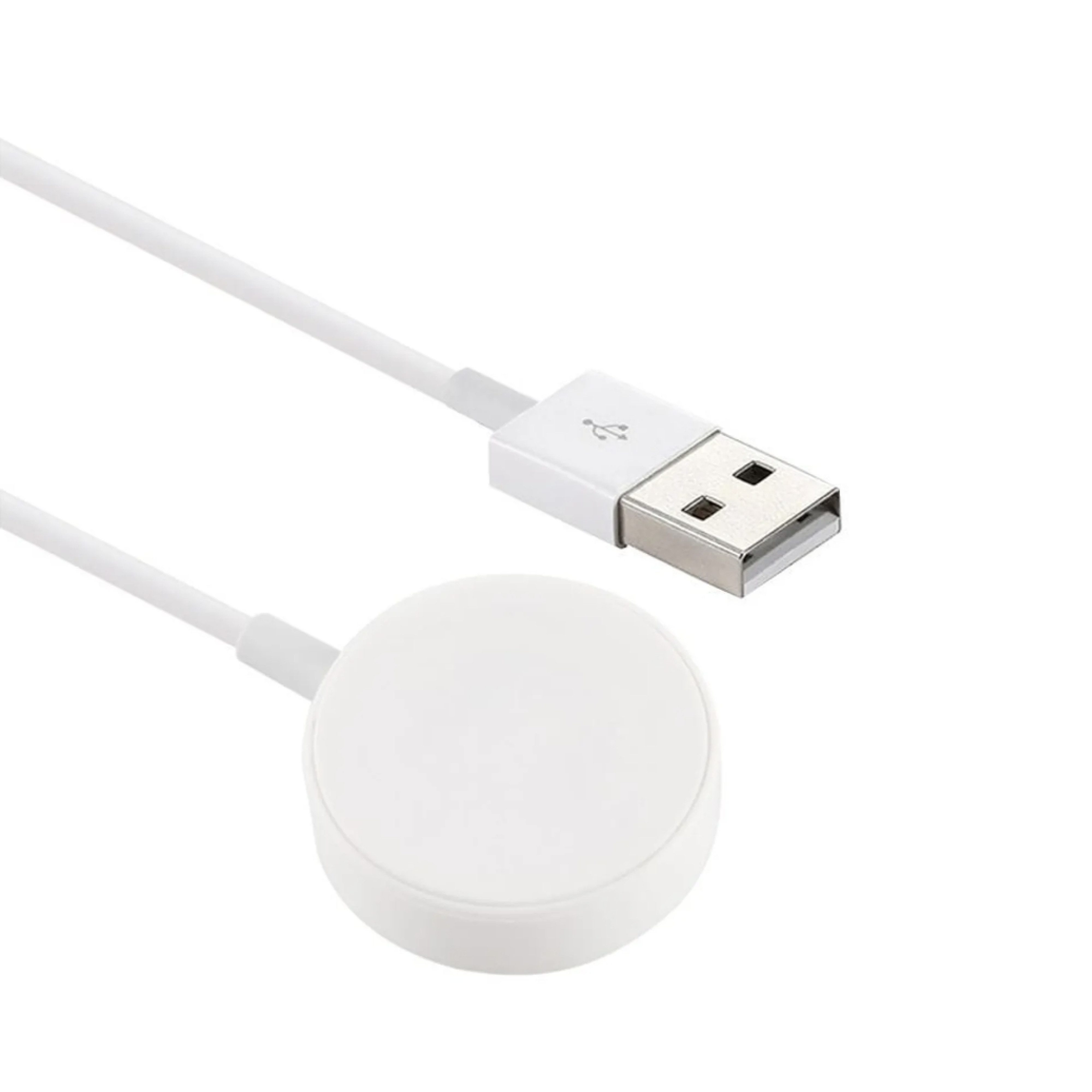 Futurea USB-A Ladekabel für Apple Watch Series 10/9/8/7/6 USB-Ladegerät (1-tlg., mit Überspannungsschutz, 100cm, Fast Charging, magnetisch)