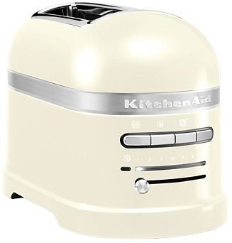 KitchenAid Toaster Artisan 5KMT2204EAC ALMOND CREAM, 2 kurze Schlitze, für 2 Scheiben, 1250 W, mit Sandwichzange