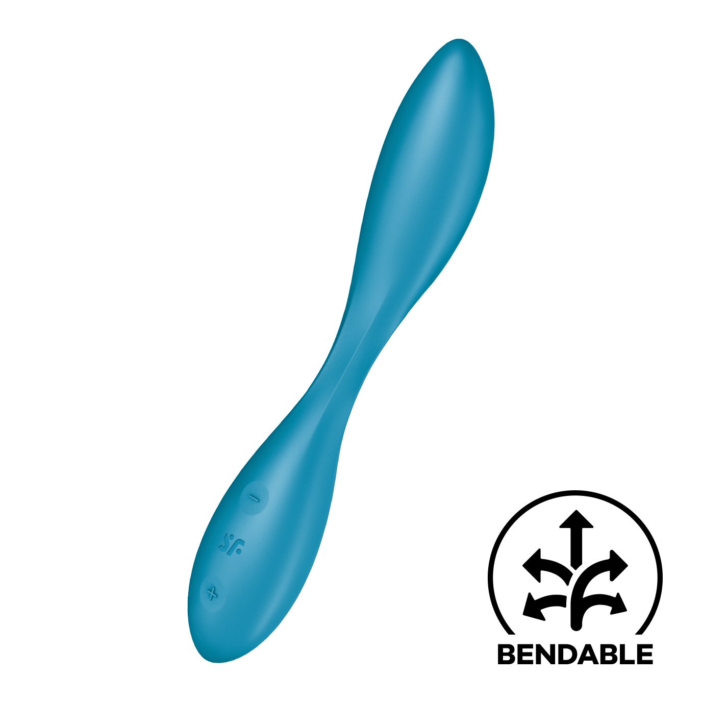 Satisfyer Klitoris-Stimulator Satisfyer formbar G-Punkt-Vibrator 'G-Spot (23cm) flexibel Flex 1'