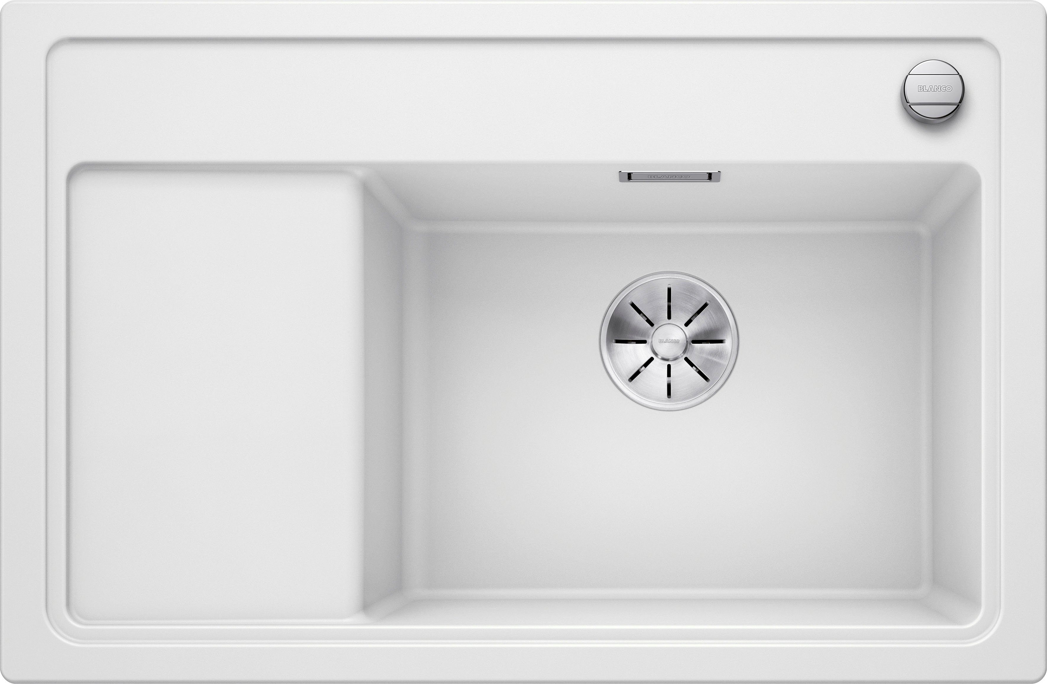 Blanco Küchenspüle ZENAR XL 6 S Compact, rechteckig, 78/51 cm, (Set), Mit Ablauffernbedienung