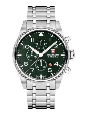 Swiss Military Hanowa Chronograph THUNDERBOLT CHRONO, mit hochwertigem Edelstahl-Armband