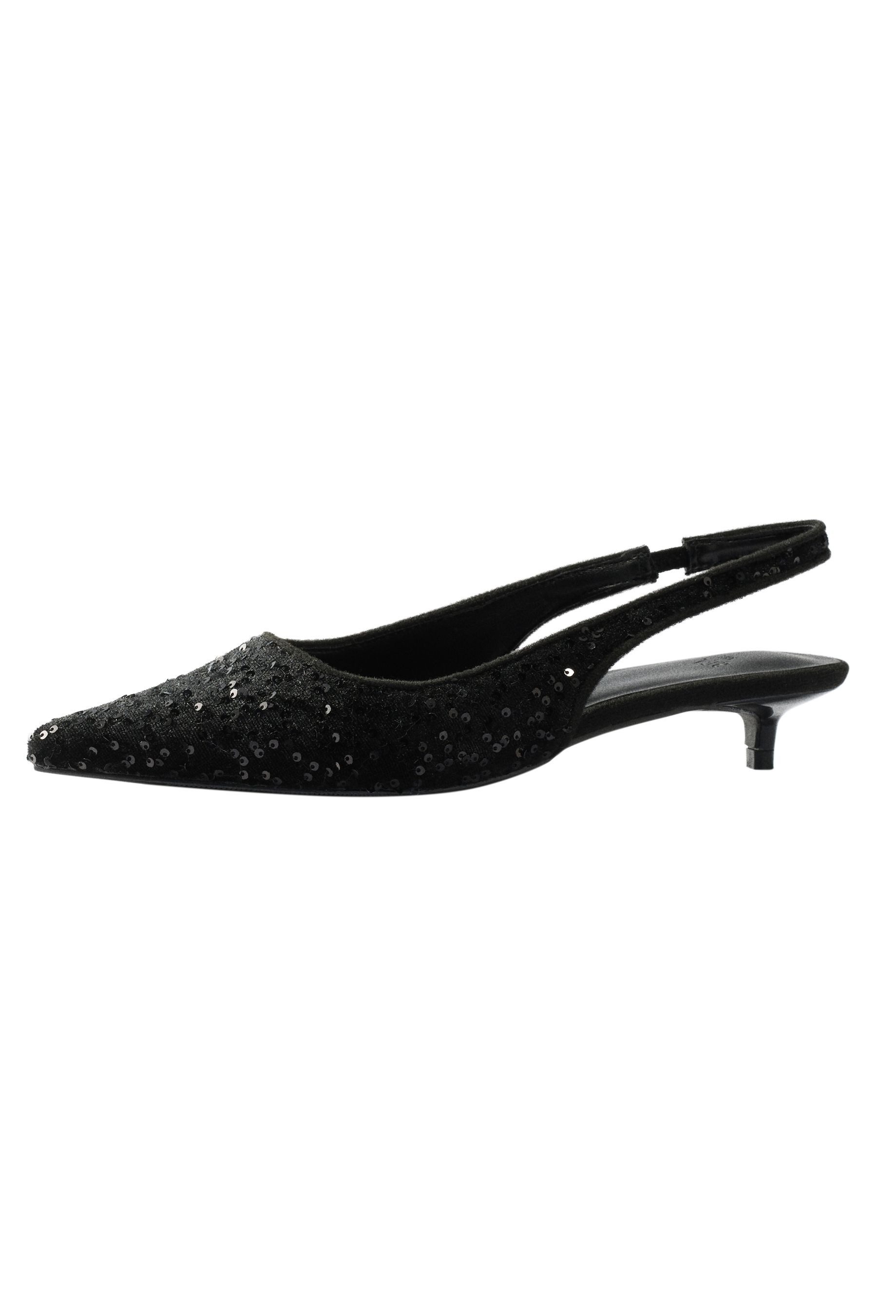 The Set The Set Schuhe mit Pfennigabsatz und Fersenriemen Slingpumps