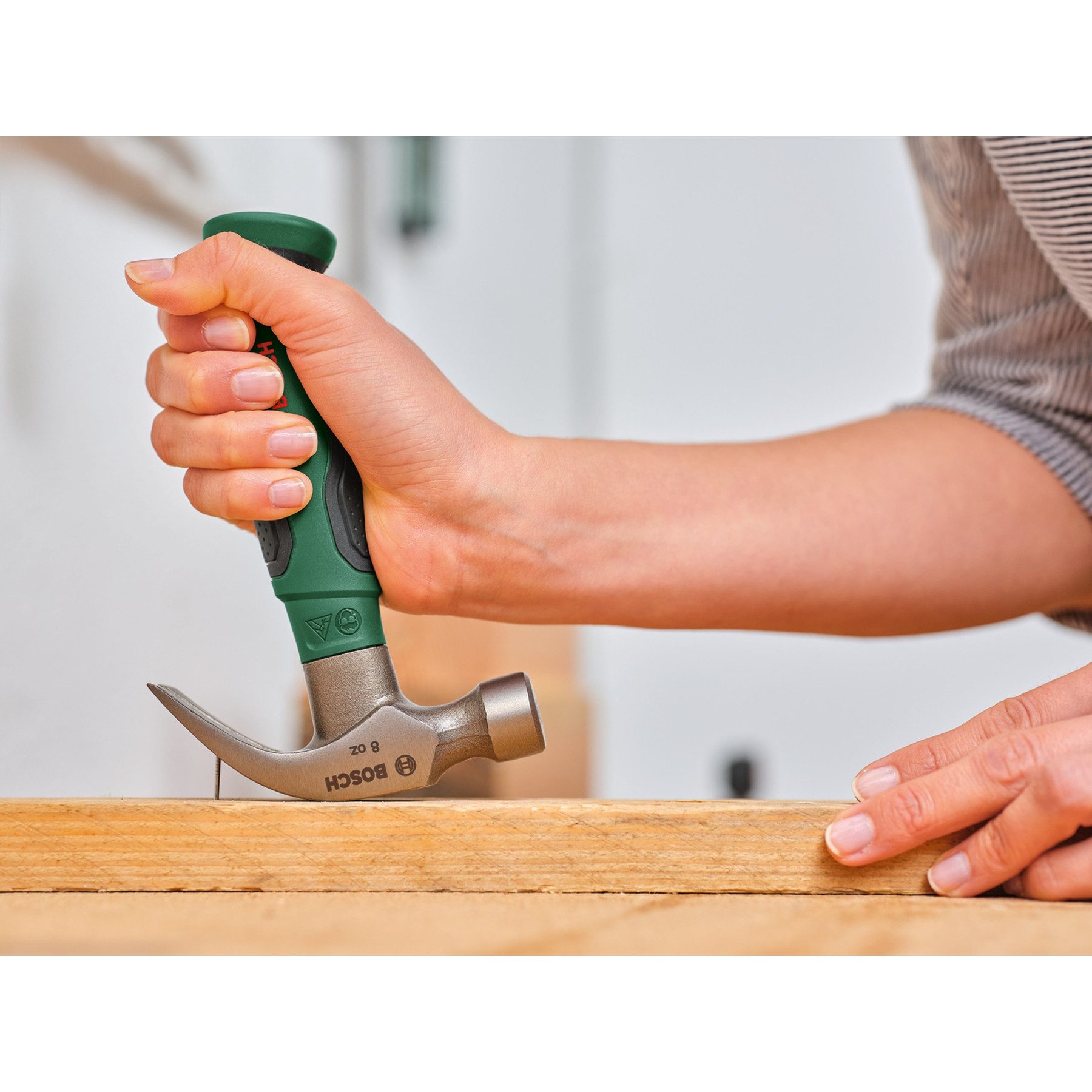 BOSCH Hammer BOSCH Mini Klauenhammer, 1600A02ZA3, 225 g