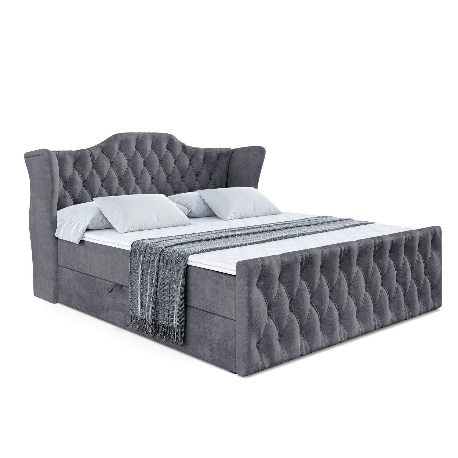 Dunkelgrau Casablanca