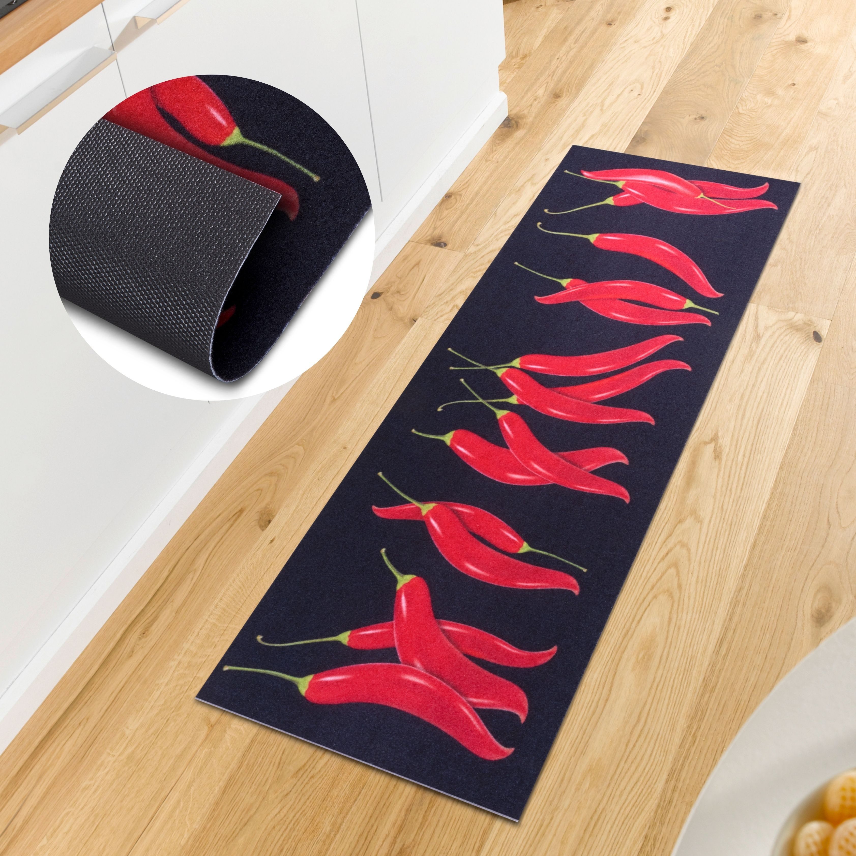 HANSE Home Küchenläufer Chili Dance, rechteckig, Höhe: 3 mm, Läufer, Rutsch günstig online kaufen